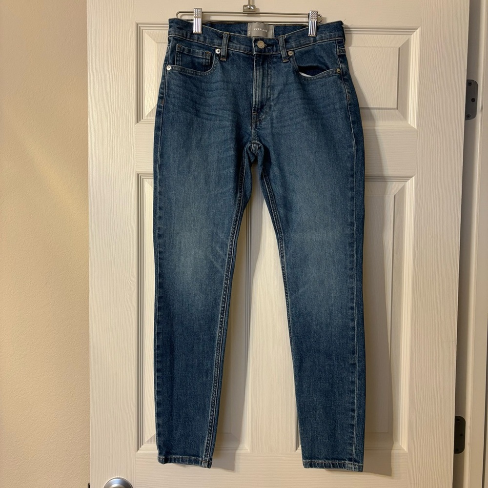 Everlane Skinny High Rise Stretch Denim size 28
